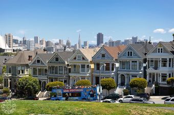 Painted Ladies, Alamo Square Painted Ladies, Alamo Square