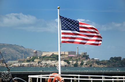 Alcatraz vom Hyde Street Pier