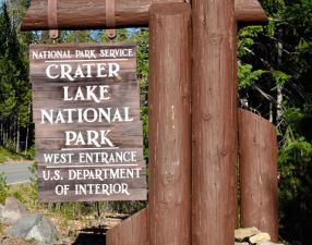 Eingang, Crater Lake National Park