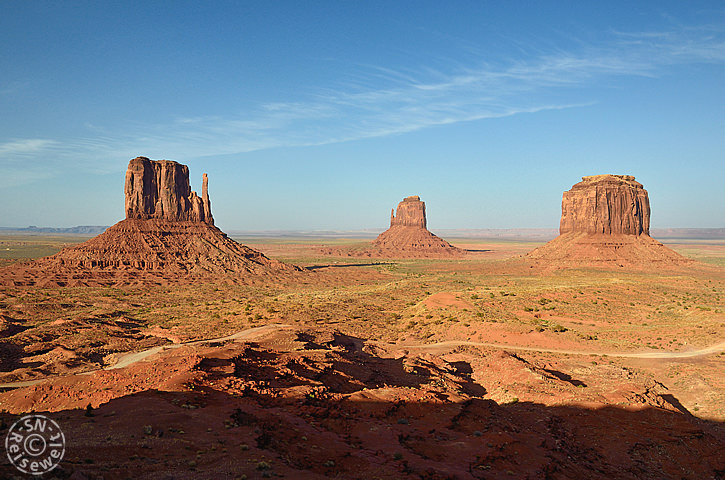 Three Buttes Monument Valley