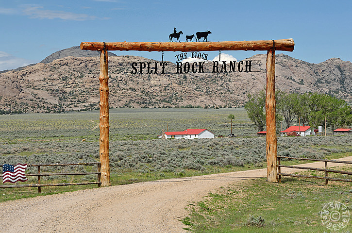 Ranch-Eingangstor, Wyoming